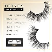 Lilly Lashes Milan 3D Mink Lashes — image 3