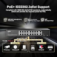 MokerLink POE-F1602G 16-Port PoE Switch — image 3