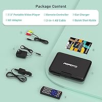 POFOTO PD07 Portable DVD Player — image 9