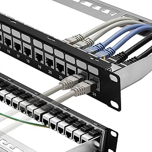 Rapink 24-Port Cat6A Patch Panel with Inline Keystone Review