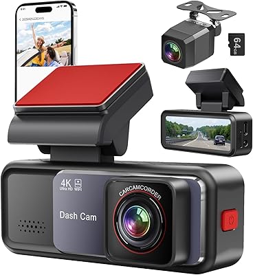 Lgueati DC01 4K+2K Dual Dash Cam