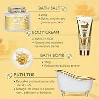 LILY ROY 7-Piece Honey Almond Spa Gift Set — image 4