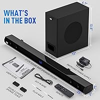 PyleUsa PSBV28HB 2.1 Channel Soundbar with Wireless Subwoofer — image 7