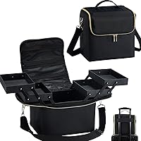 Yueieoun Large Travel Makeup Train Case — image 1