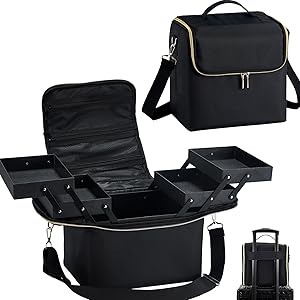 Yueieoun Large Travel Makeup Train Case Review