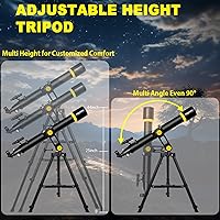 SOLOMARK 90mm 1000mm Telescope for Adults & Kids — image 4