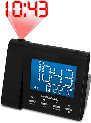 Magnasonic EAAC601 Projection Alarm Clock