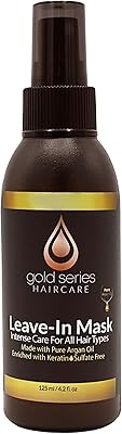 Moroccan Gold Series Leave-In Hair Mask, 4.2 Fl.oz