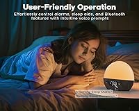 MOMILLA RO310 Sunrise Alarm Clock with Bluetooth Speaker — image 5