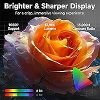 VISULAPEX Mini Projector with WiFi and Bluetooth — image 5