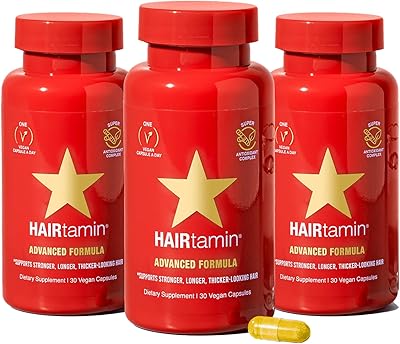 HAIRtamin Advanced Formula Hair Growth Supplement