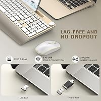 JOYACCESS Ergonomic Wireless Keyboard and Mouse Combo — image 4