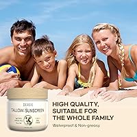 Dersie Beef Tallow Sunscreen with Zinc Oxide SPF 30, 4.23oz — image 8