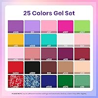 Beetles Gel Nail Polish Set 25 Colors with Base and Top Coat 5ml — image 3