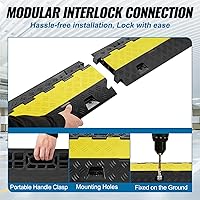 VEVOR 2-Channel Cable Protector Ramp — image 6