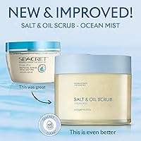 SEACRET Minerals From The Dead Sea Salt & Oil Scrub, Ocean Mist, 14.1 Fl Oz — image 2