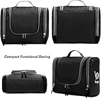Bago Travel Toiletry Bag - Black — image 10