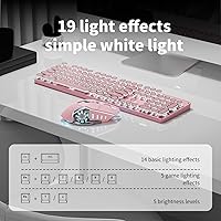 SEUNKWANG TK950 Wireless Typewriter Keyboard and Mouse Combo — image 4