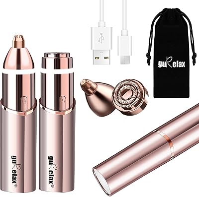 Gurelax Facial Hair Remover 2-in-1 Gold