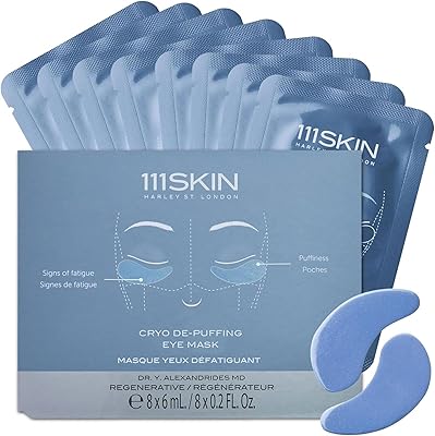 111SKIN Cryo De-Puffing Eye Mask, 8 Pairs