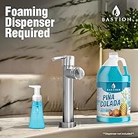 Bastion Pina Colada Foaming Antibacterial Hand Soap Refill, 1 Gallon — image 4