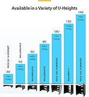 StarTech 2U Wall Mount Network Rack - 14 in Deep (RACK-2U-14-BRACKET) — image 7