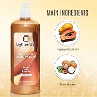 OMIC Lighten-Up Exfoliating Body Wash 33.8 Fl oz — image 2