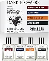 DEMETER Dark Flowers Humongous Miniature Set of 4 — image 1
