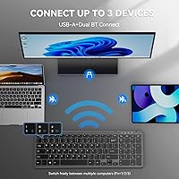 TECKNET Wireless Bluetooth Keyboard TK-KB041 — image 6