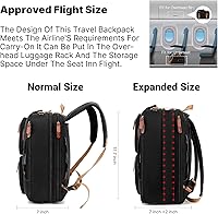 MOLNIA Expandable Laptop Backpack 17.3-inch — image 2