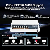 MokerLink 8-Port Outdoor Gigabit PoE Switch — image 3