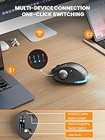 SABLUTE Wireless Trackball Mouse — image 4