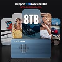 ACASIS TBU405 Pro 40Gbps M.2 NVMe SSD Enclosure with Cooling Fan — image 5