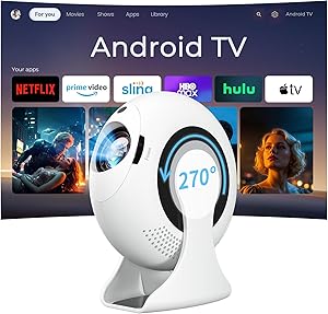 LYNCAST SkyLoop 200 Mini Portable Projector Review