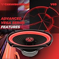 Cerwin-Vega V69 6″ x 9″ 2-Way Coaxial Car Audio Speakers — image 6