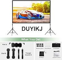 DUYIKJ 120-inch Projector Screen with Stand — image 8
