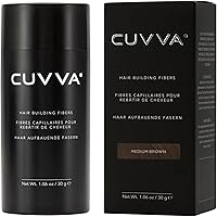 Cuvva Hair Building Fibers 30g - Medium Brown — image 2