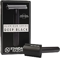 Standard Razors Aluminum Double Edge Safety Razor - Deep Black — image 1