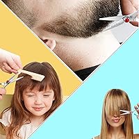 Purple Dragon 5.0-inch Silver Barber Hair Cutting Scissors — image 7