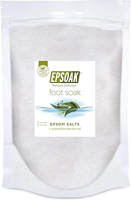 Epsoak Tea Tree Oil Foot Soak with Epsom Salt - 19 lb Bulk Bag