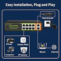 SICSOLINK 10-Port PoE+ Switch — image 5