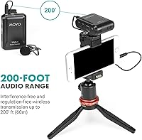Movo WMX-1 Wireless Lavalier Microphone System — image 6