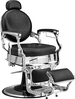 Winado Heavy Duty Vintage Recline Barber Chair