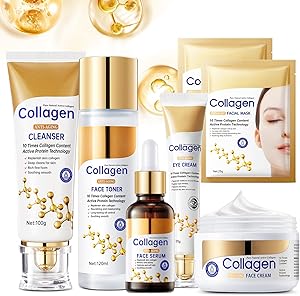 Mopayzer Collagen Skin Care Set, 7 Pcs Review