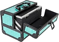 SHANY Chic Makeup Train Case - Turquoise — image 7