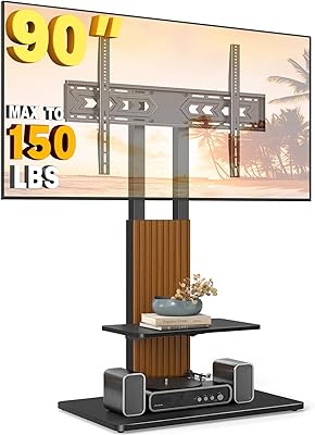 TVON Heavy Duty Floor TV Stand for 55-90 inch TVs