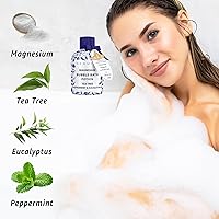 New Miuz Magnesium Bubble Bath - Tea Tree Peppermint Eucalyptus, 10.93oz — image 4