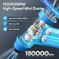 FREETIM Electric Compressed Air Duster — image 2