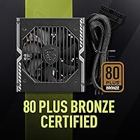 MSI MAG A650BE 650W 80+ Bronze ATX Power Supply — image 4