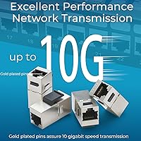 Rapink 24-Port Cat6A Patch Panel with Inline Keystone — image 4